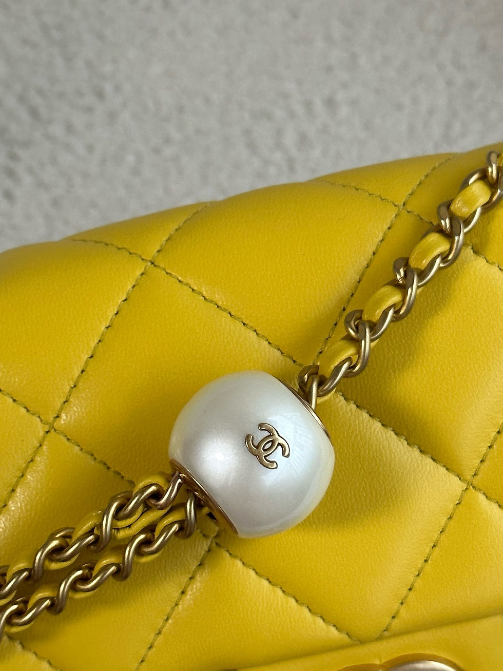 Thumbnail: CHANEL CLASSIC FLAP 24S DOUBLE PEARL ADJUST BAG 