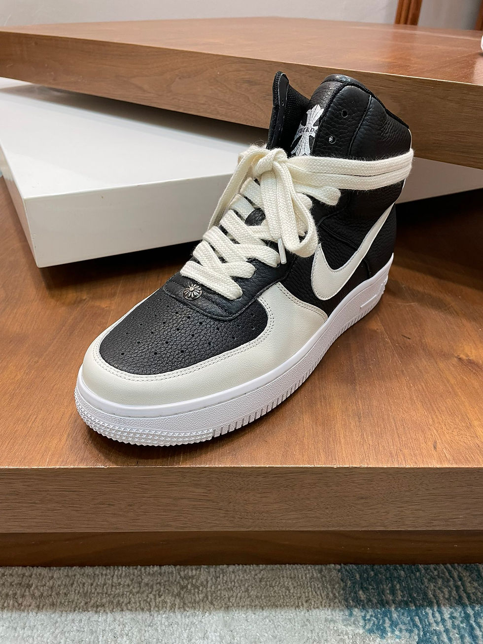 Thumbnail: CHROME HEARTS X NIKE AIR FORCE ONE SNEAKERS