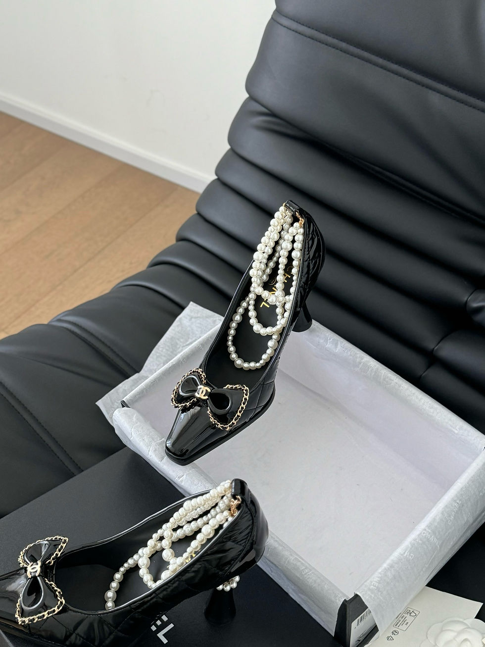 Thumbnail: CHANEL HEELS SHOES 