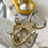 Thumbnail: LV ONTHEGO EAST WEST WHITE BLANC FLOWER RING BAG