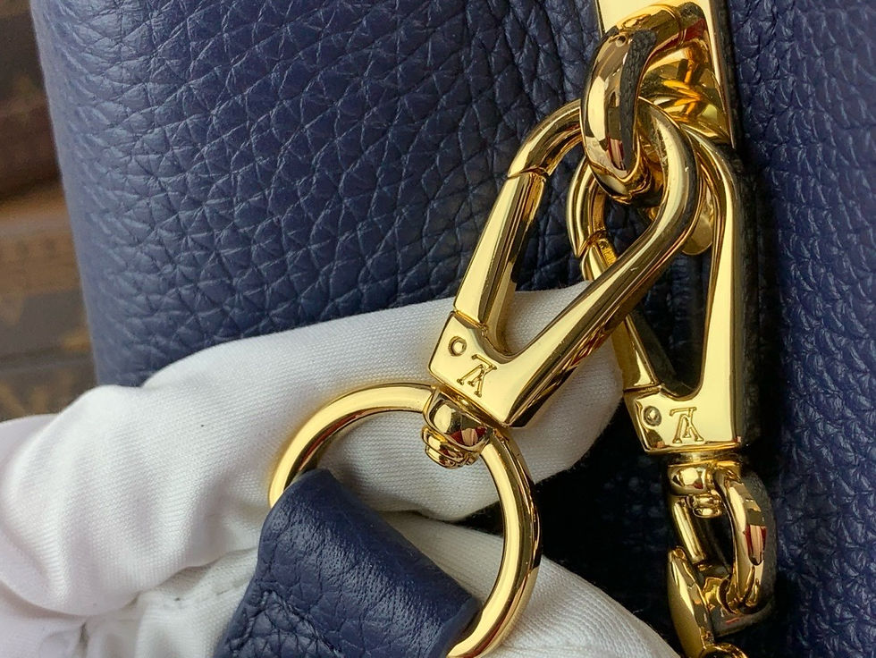 Thumbnail: LV CAPUCINES MM BLOSSOM CHAIN HANDBAG 