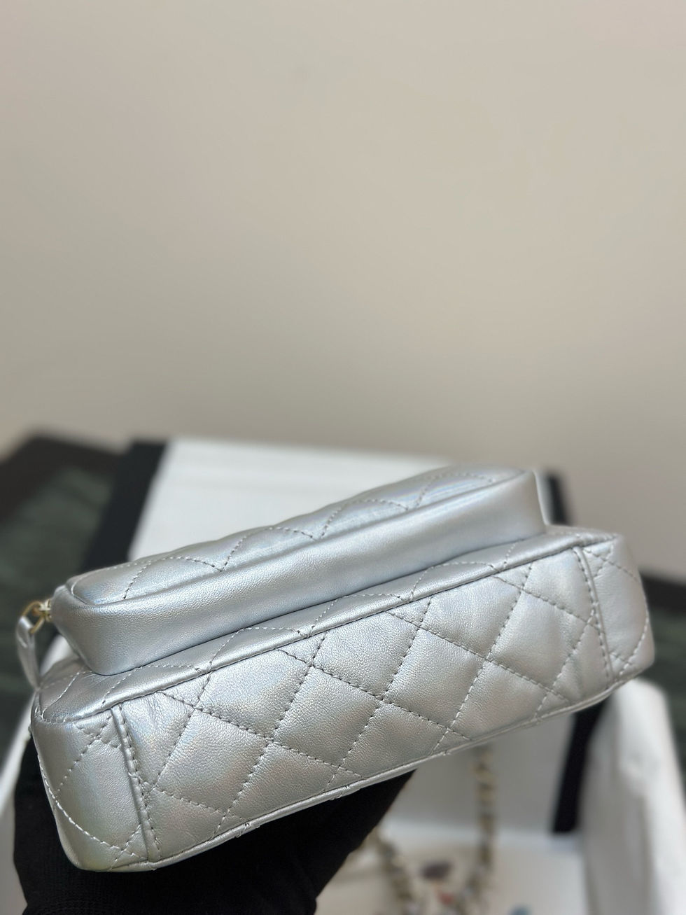 Thumbnail: CHANEL 25C CLUTCH WITH CHAIN BAG 