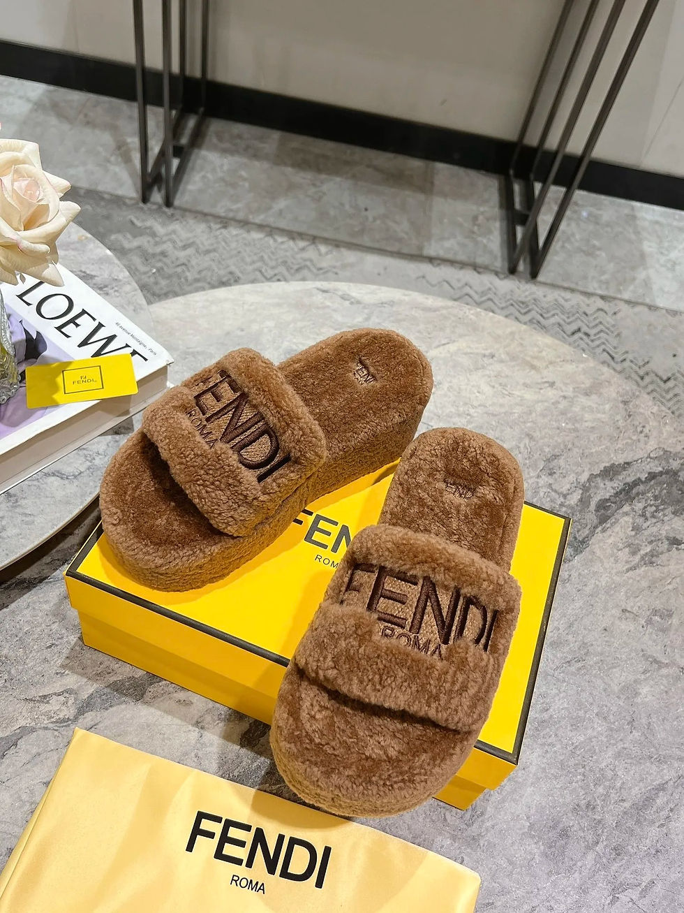 Thumbnail:  FENDI SUEDE SANDALS
