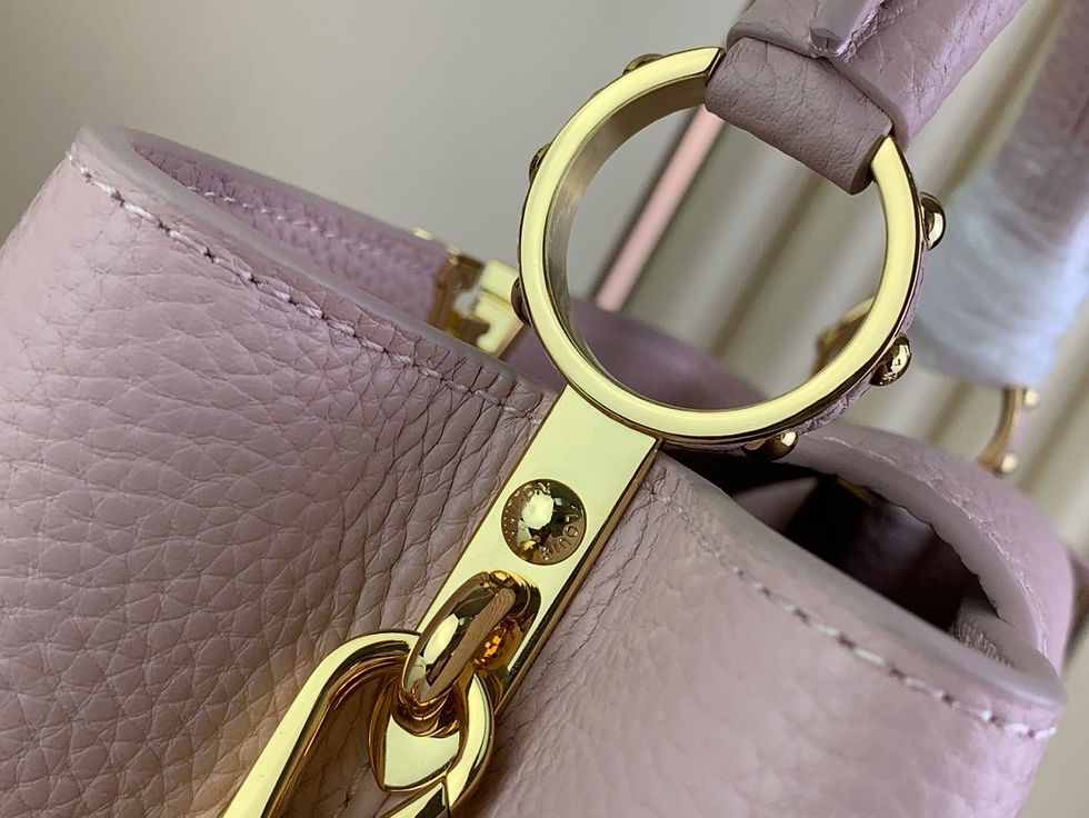 Thumbnail: LV CAPUCINES BB BLOSSOM CHAIN HANDBAG