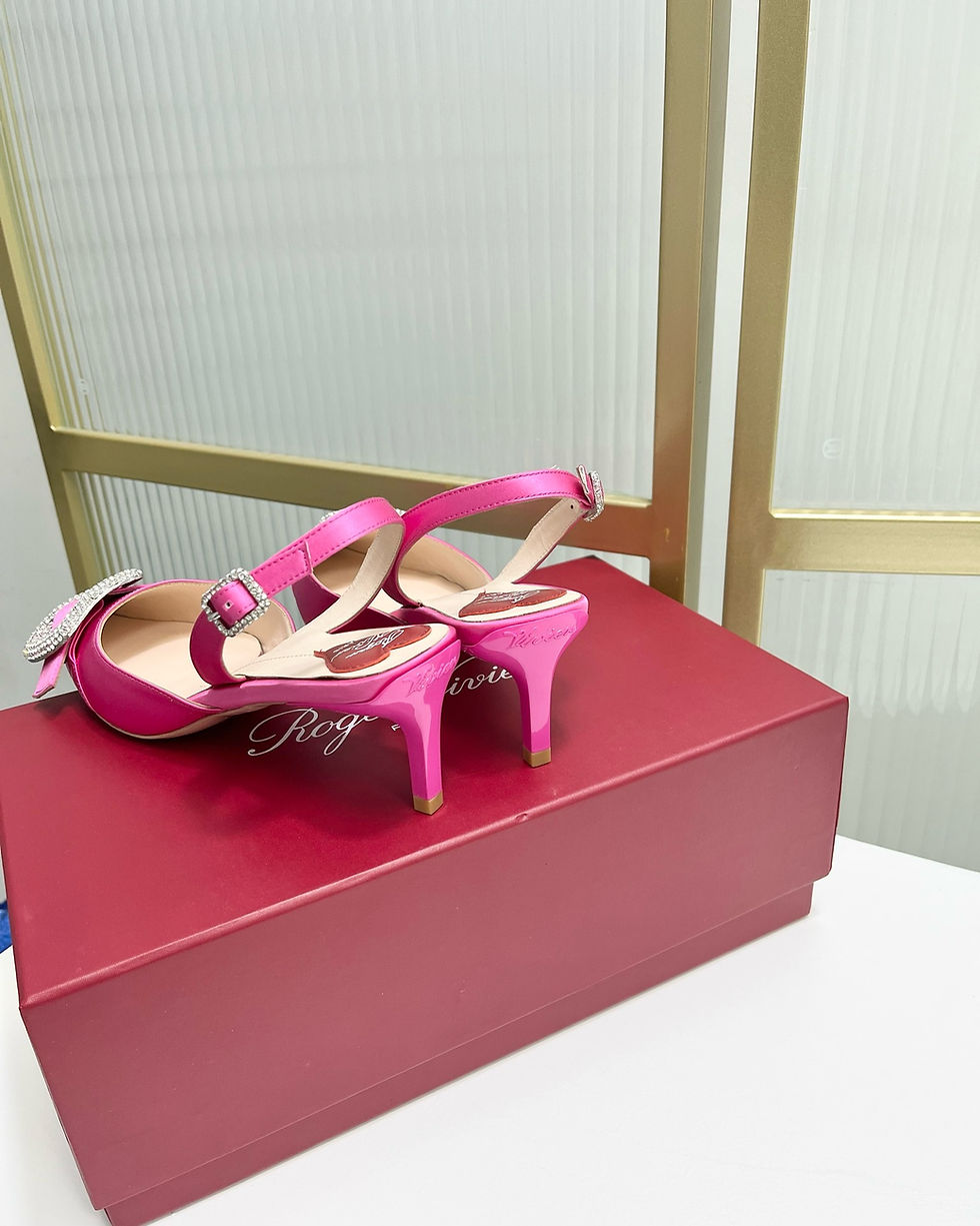 Thumbnail: ROGER VIVIER SLINGBACK HEELS 