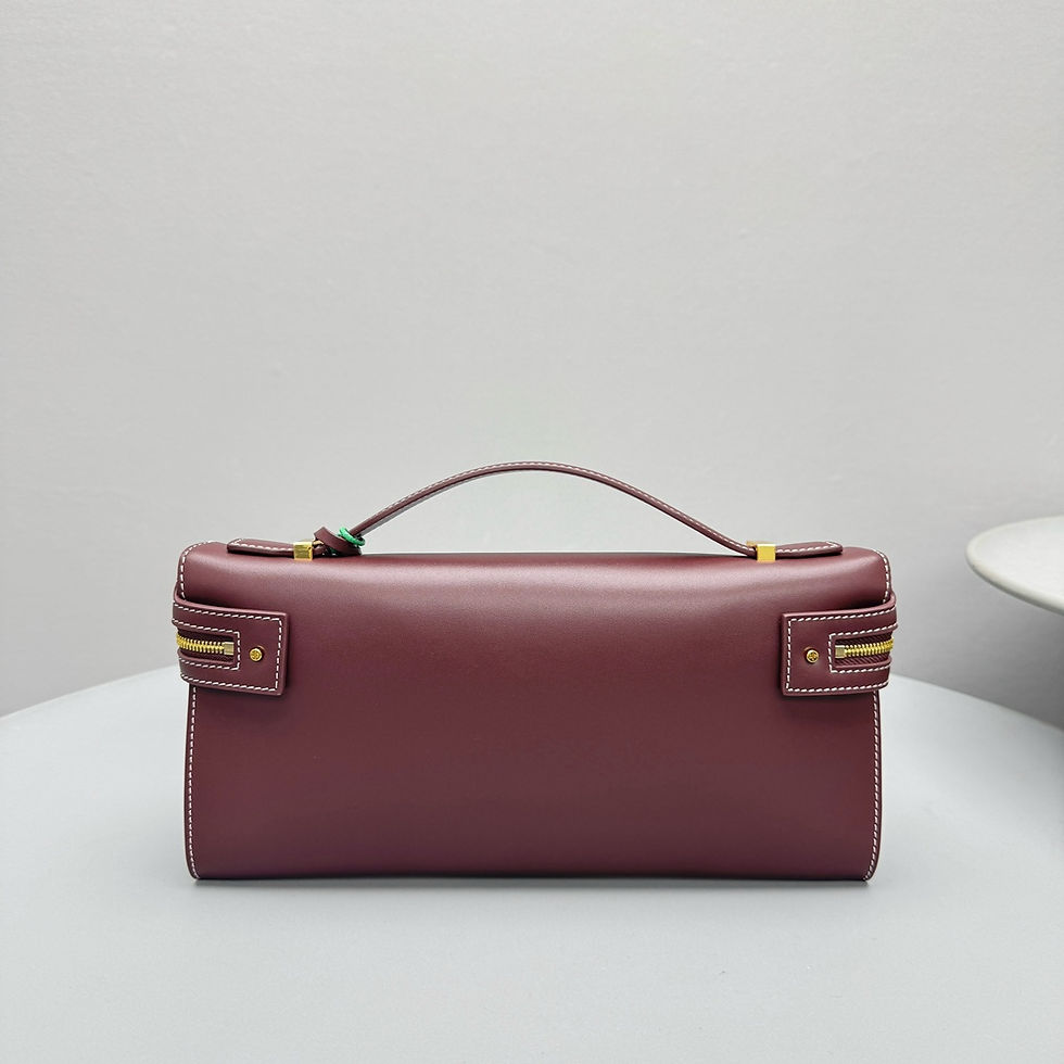 Thumbnail: LORO PIANA L29 EXTRA CLUCTH CALFSKIN BAG  
