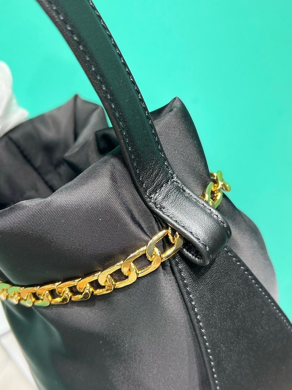 Thumbnail: PRADA RE-NYLON MINI POUCH BAG 