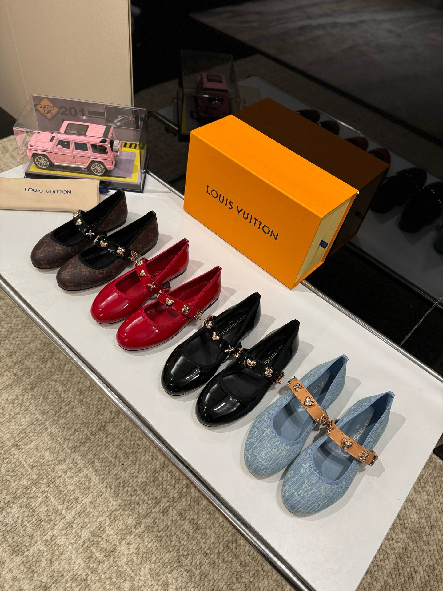 LV ROMY FLAT BALLERINA SHOES
