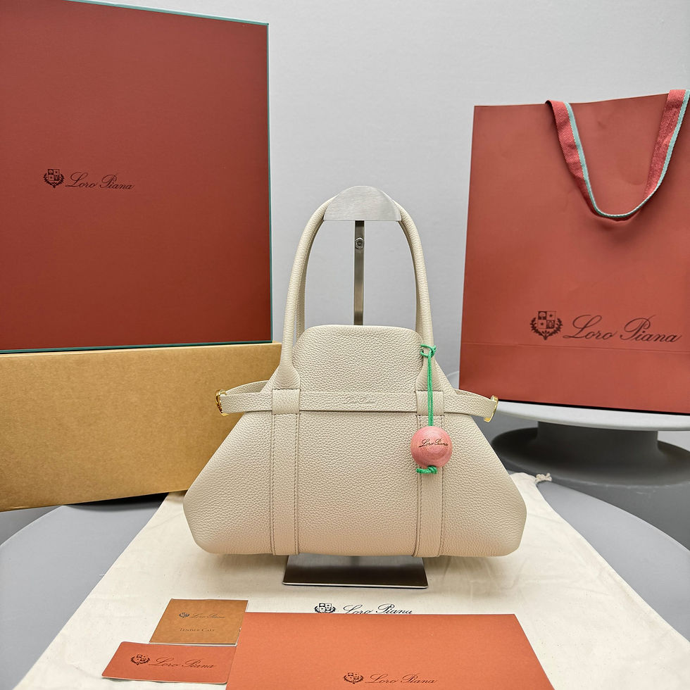 LORO PIANA GHIERA SHOPPER SMALL BAG