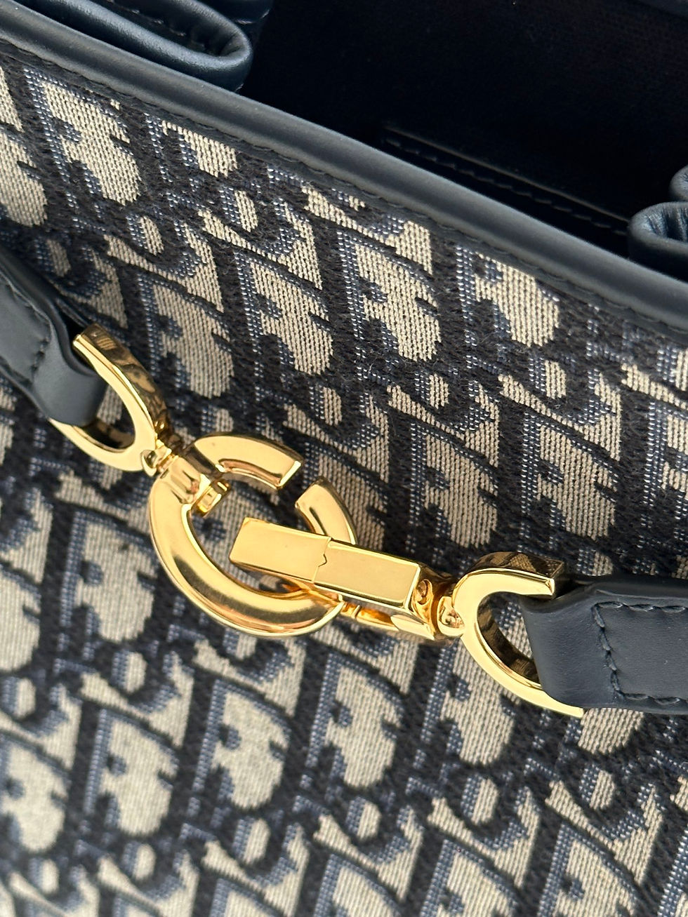 Thumbnail: DIOR C'EST MEDIUM BAG BLUE OBLIQUE JACQUARD