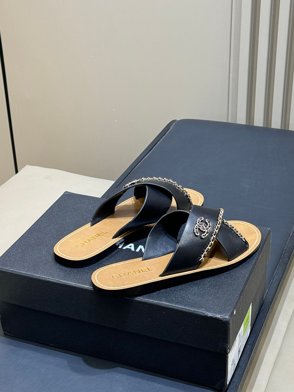 Thumbnail: CHANEL CALFSKIN MULES FEATURING 