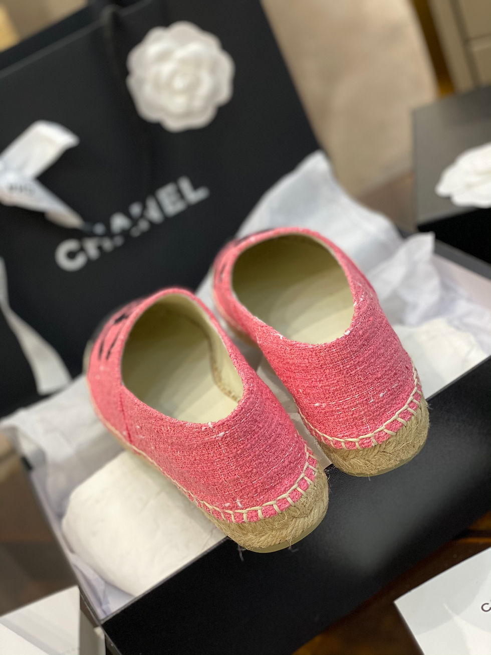 Thumbnail: CHANEL ESPADRILLES SHOES