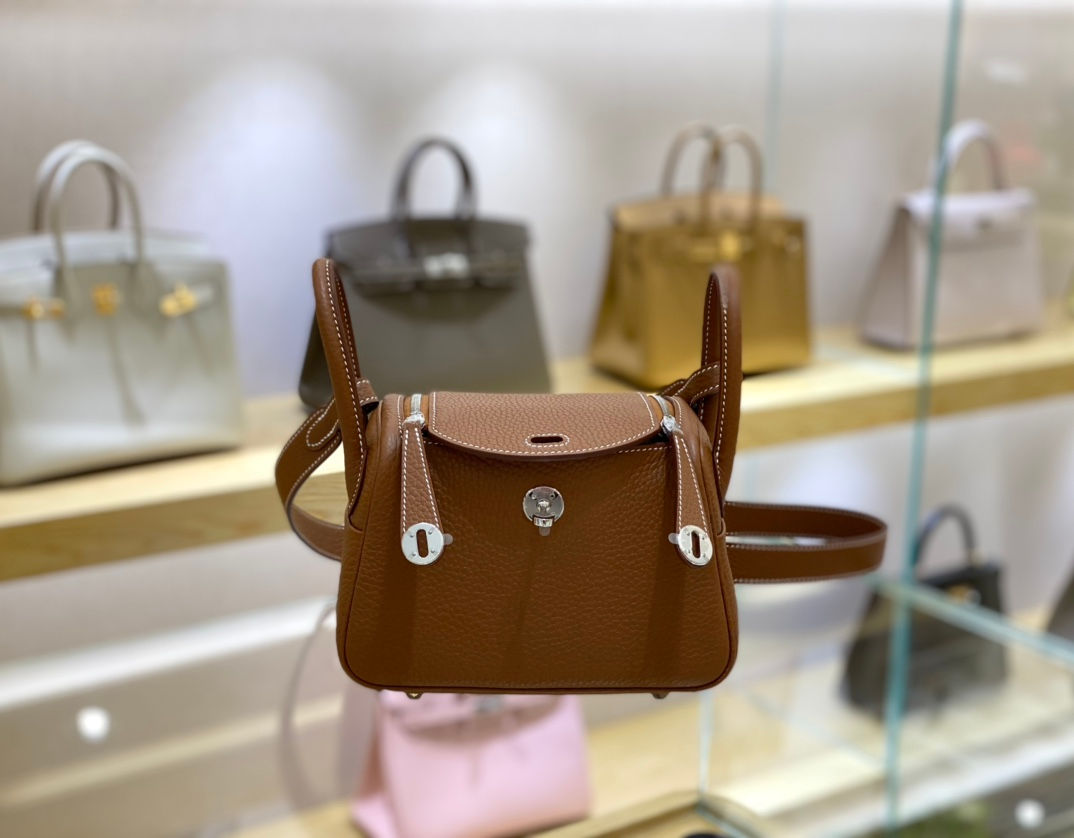 HERMES MINI LINDY 19 CLEMENCE PHW