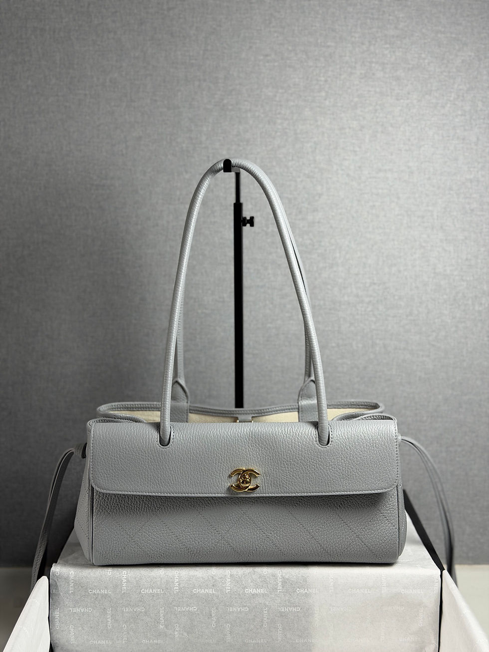 Thumbnail: CHANEL 26S EAST WEST SHOPPING TOTE BAG 