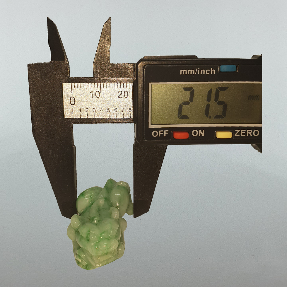 Thumbnail: A Pair of Apple Green Pi Xiu (P80011-12)