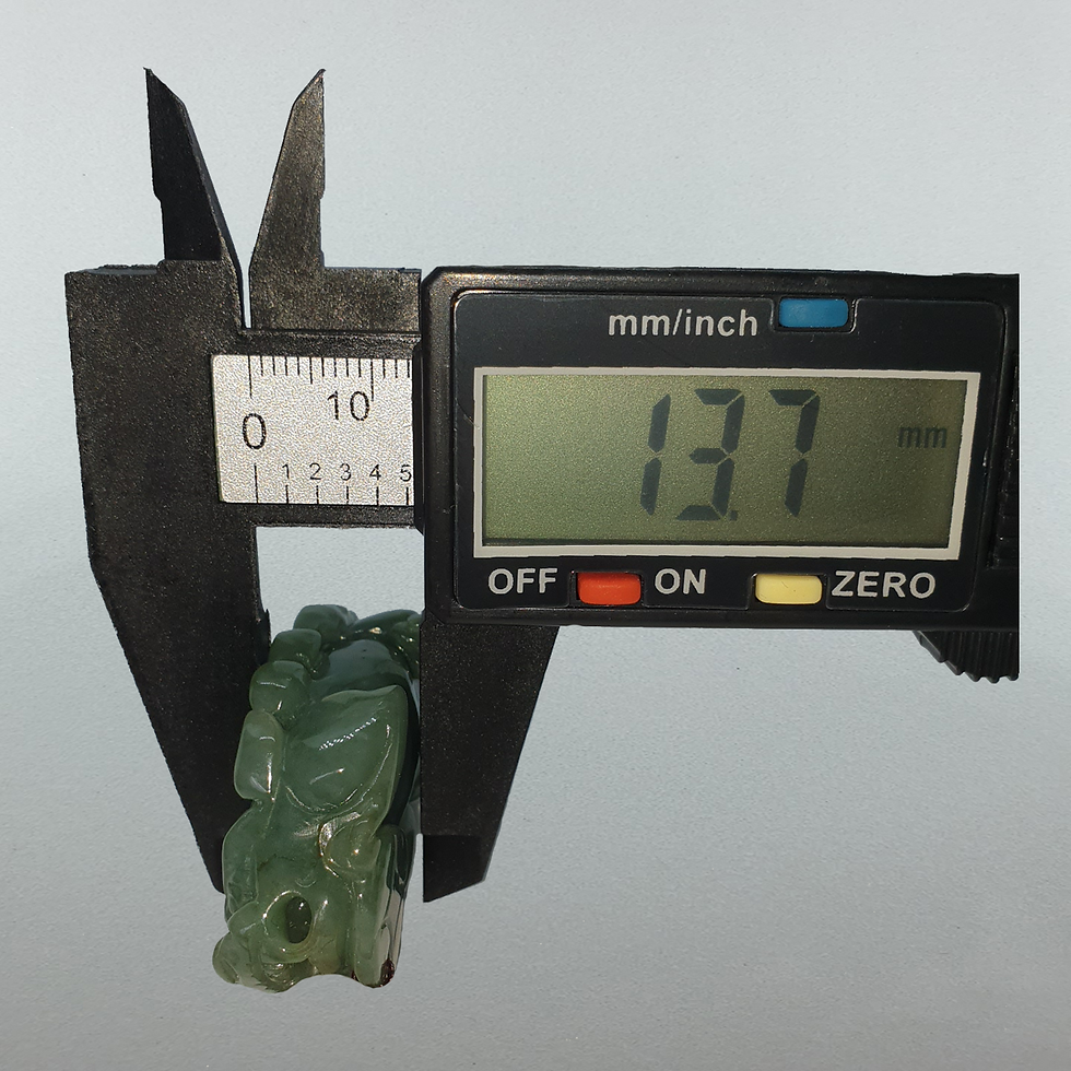 Thumbnail: A Pair of Green Pi Xiu (P80004-5)