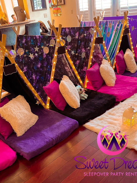 Shop The Galaxy Sleepover Theme