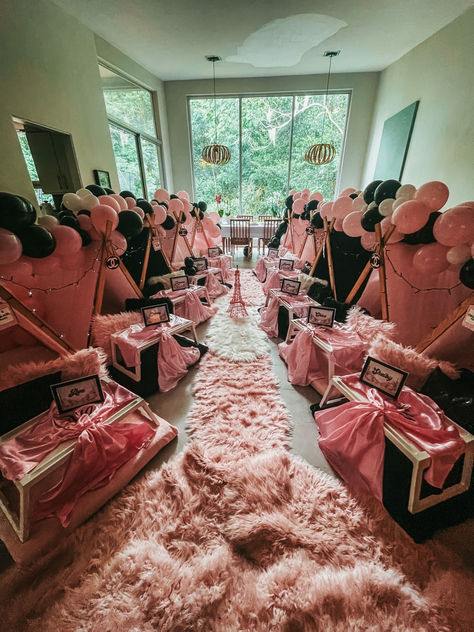 Experience Plush Luxury with our new Parisian Perfume Sleepover Theme