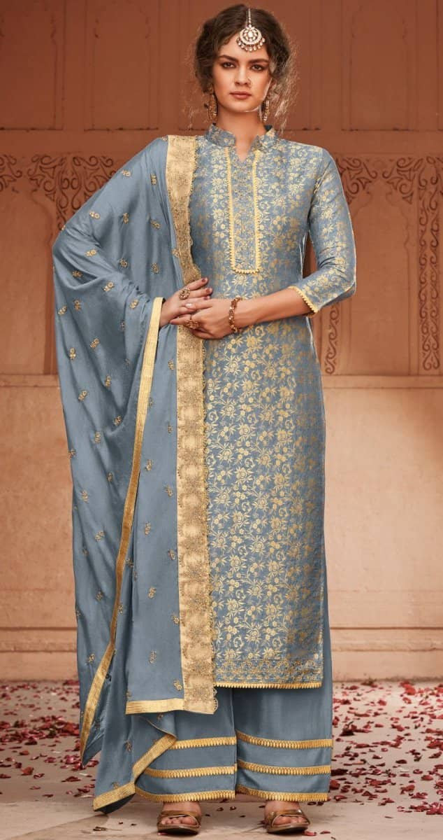 Latest design of banarsi suit clearance