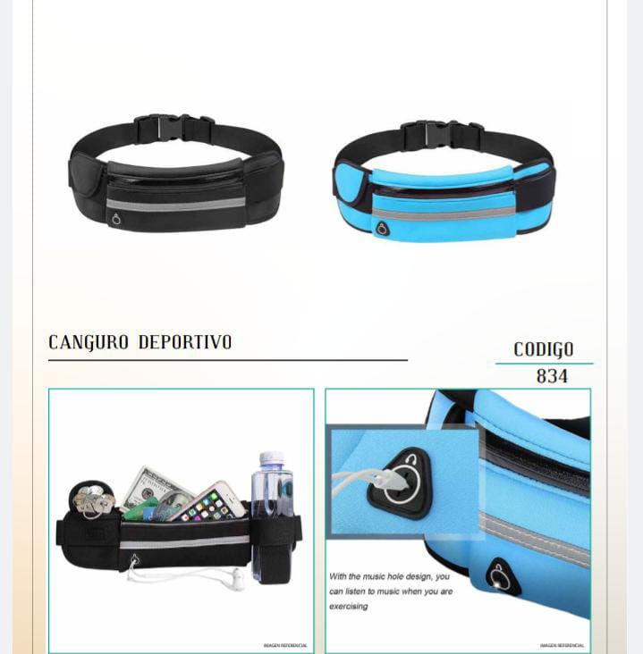CANGURO DEPORTIVO