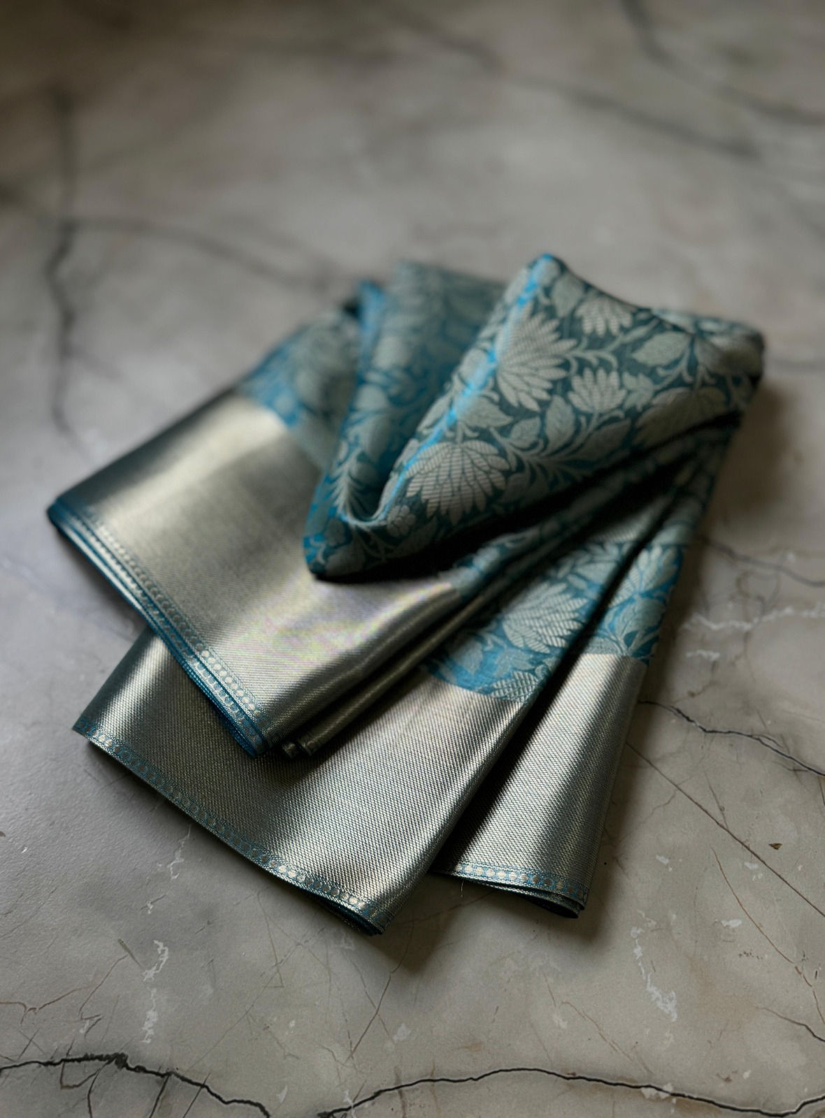 Banarasi Kanchi Tissue Silk Saree DBT529