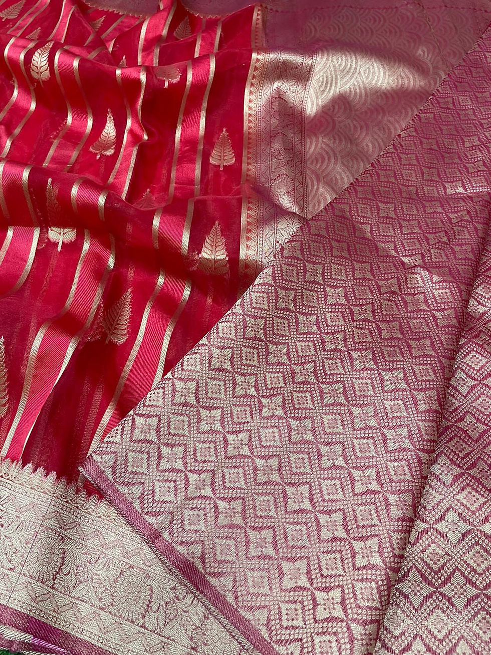 Banarasi Organza Silk Saree DBT398