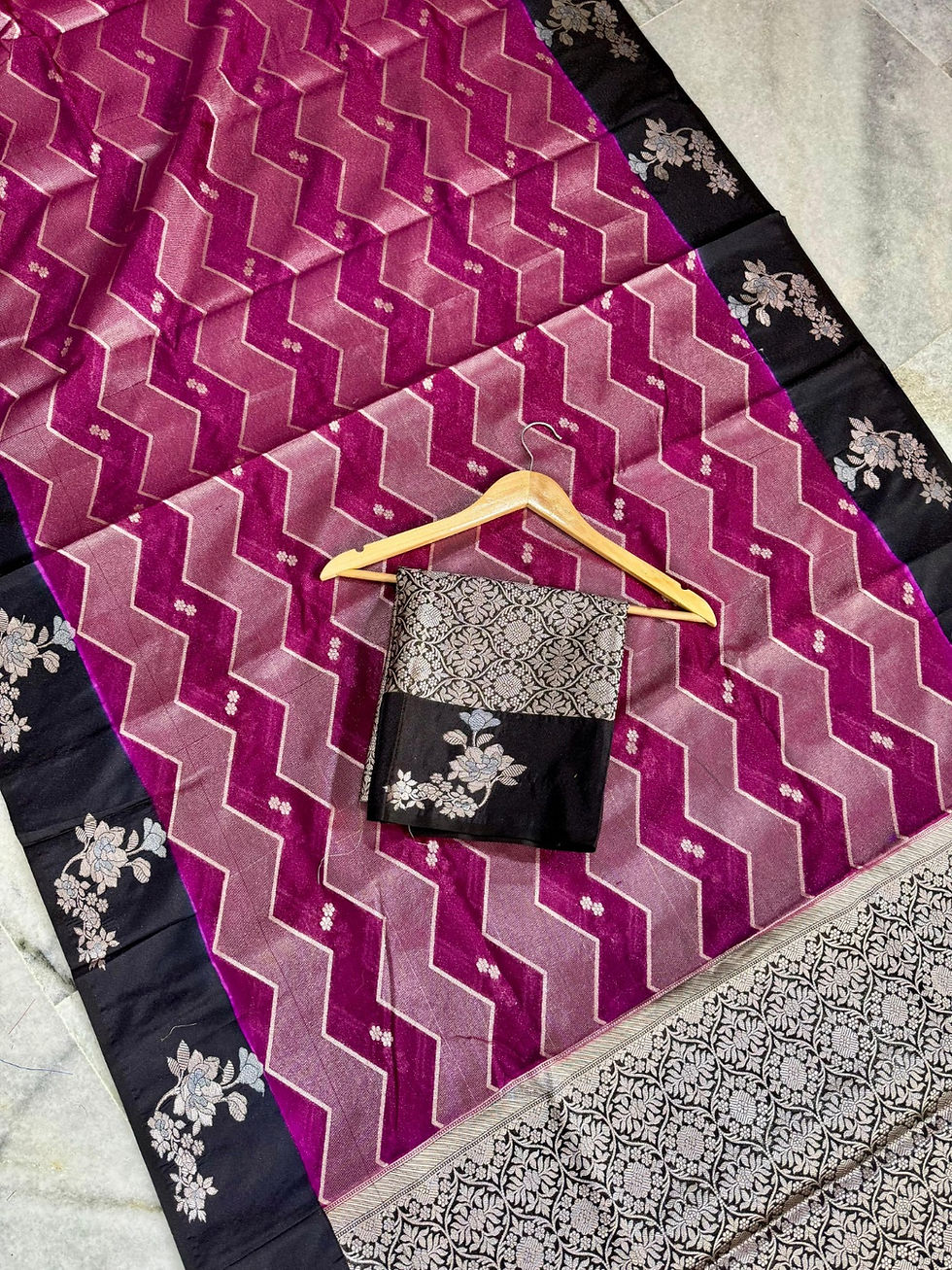 Banarasi Viscose Georgette Silk Saree DBT248