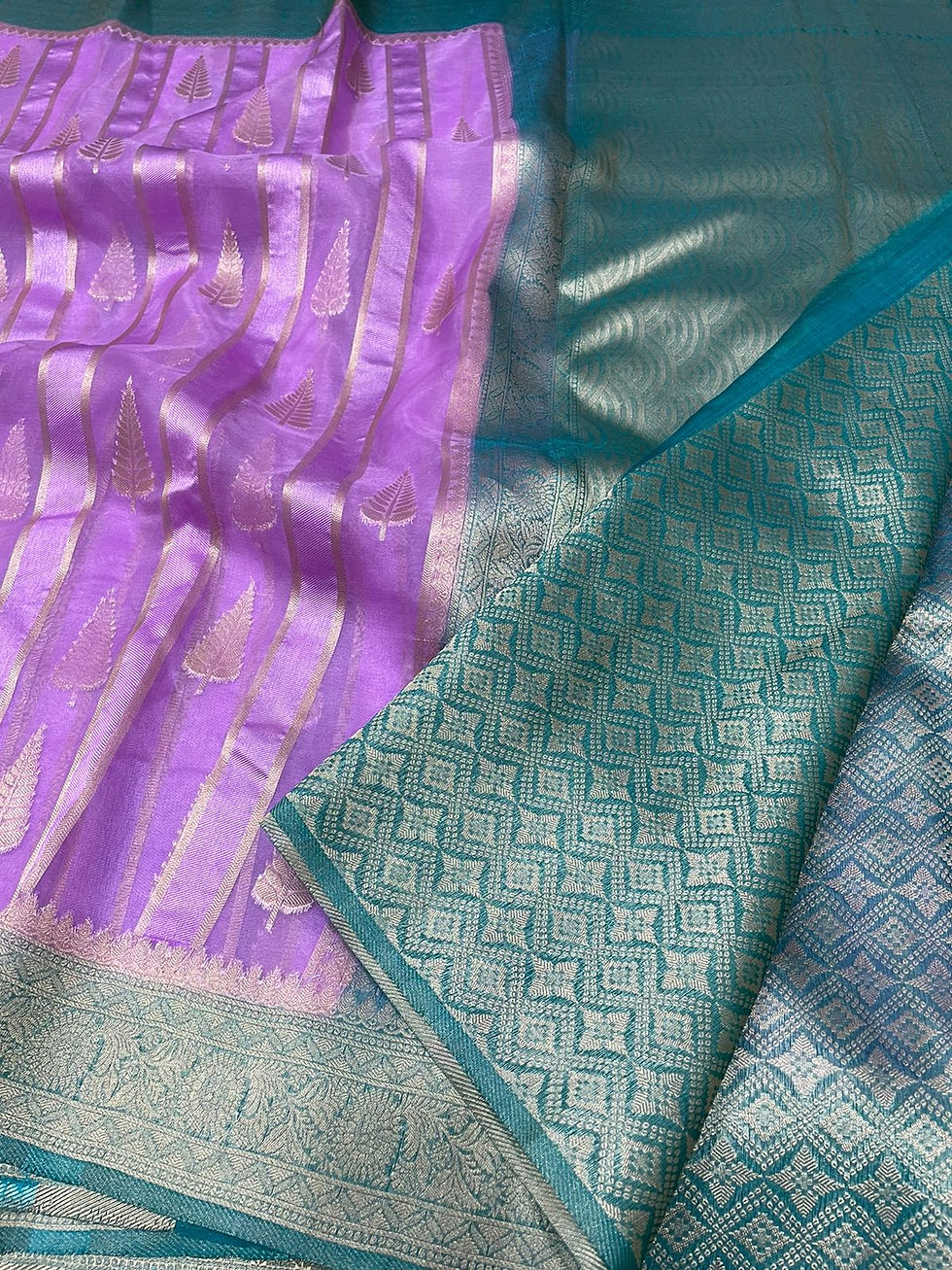 Banarasi Organza Silk Saree DBT403