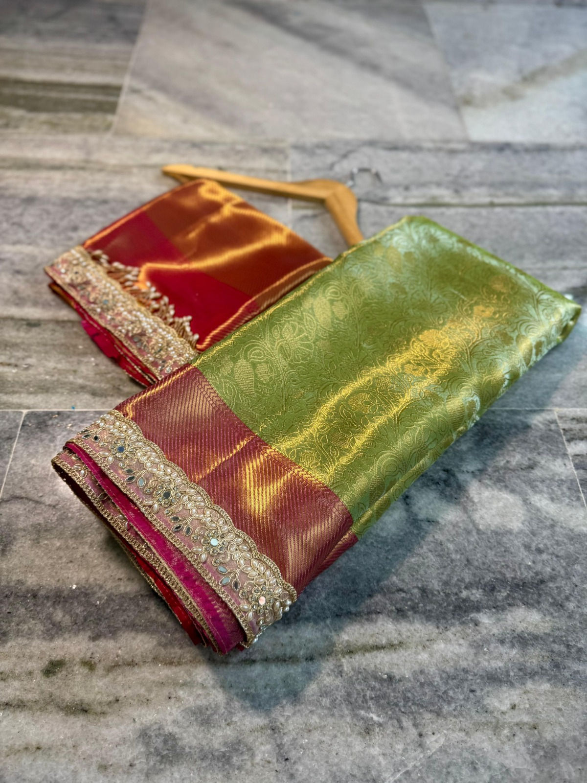 Banarasi Soft Kanchi Silk Saree DBT581
