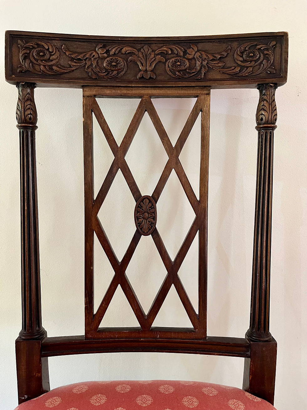 Thumbnail: A Pair of Edwardian Mahogany Dining Chairs