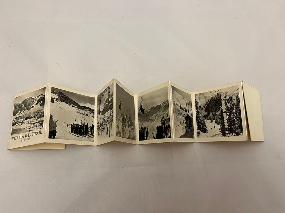 Thumbnail: Three Kitzbuhel/Tirol Fold Out Cards