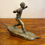 Thumbnail: A 1920s Brass Figure of a Young Skier