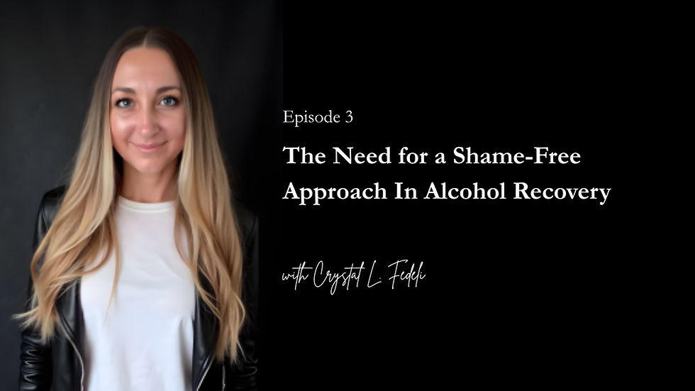 E3 - the Need for a Shame Free Approach In Alcohol Recovery