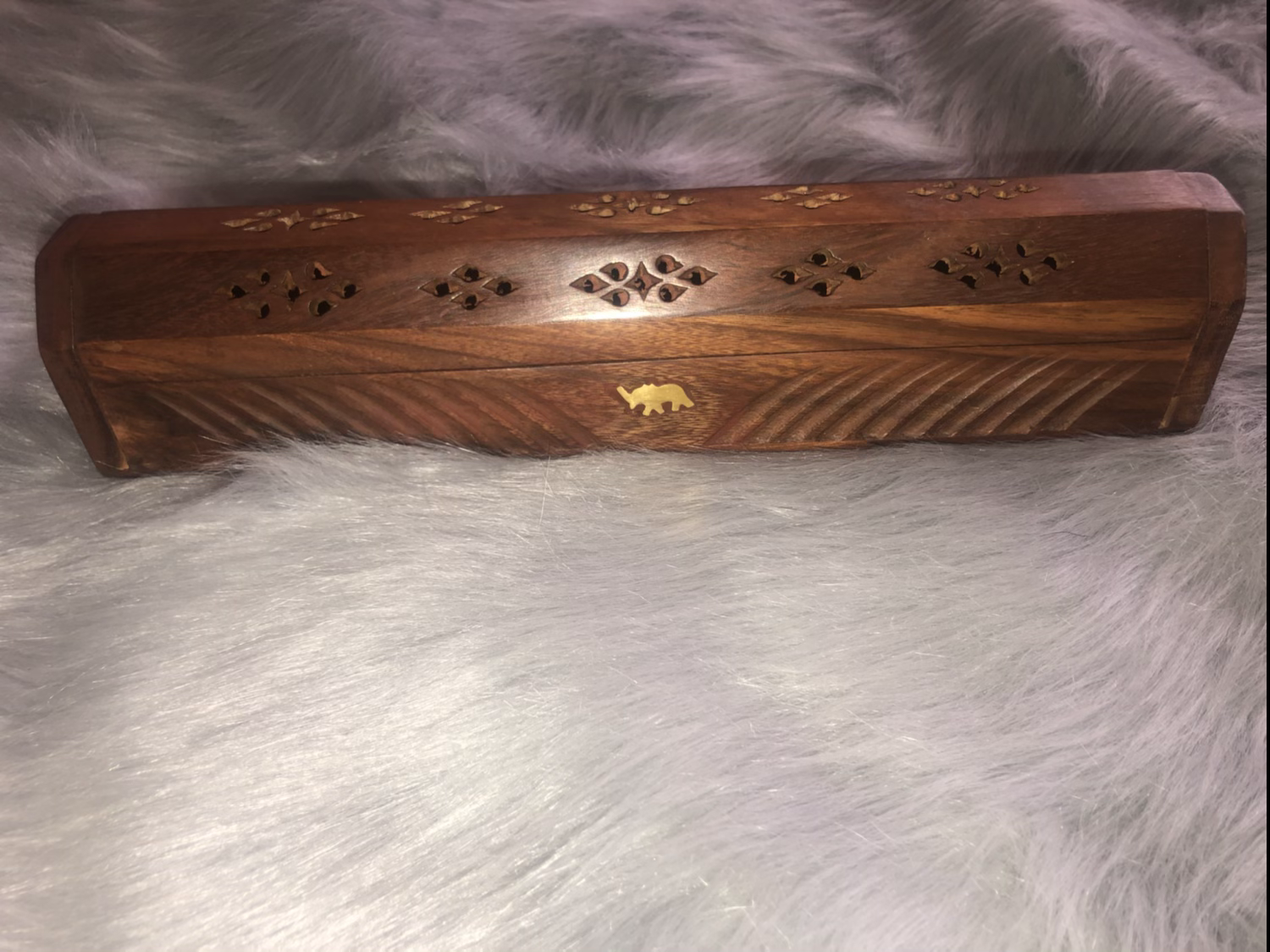 Elephant 🐘 incense wooden box