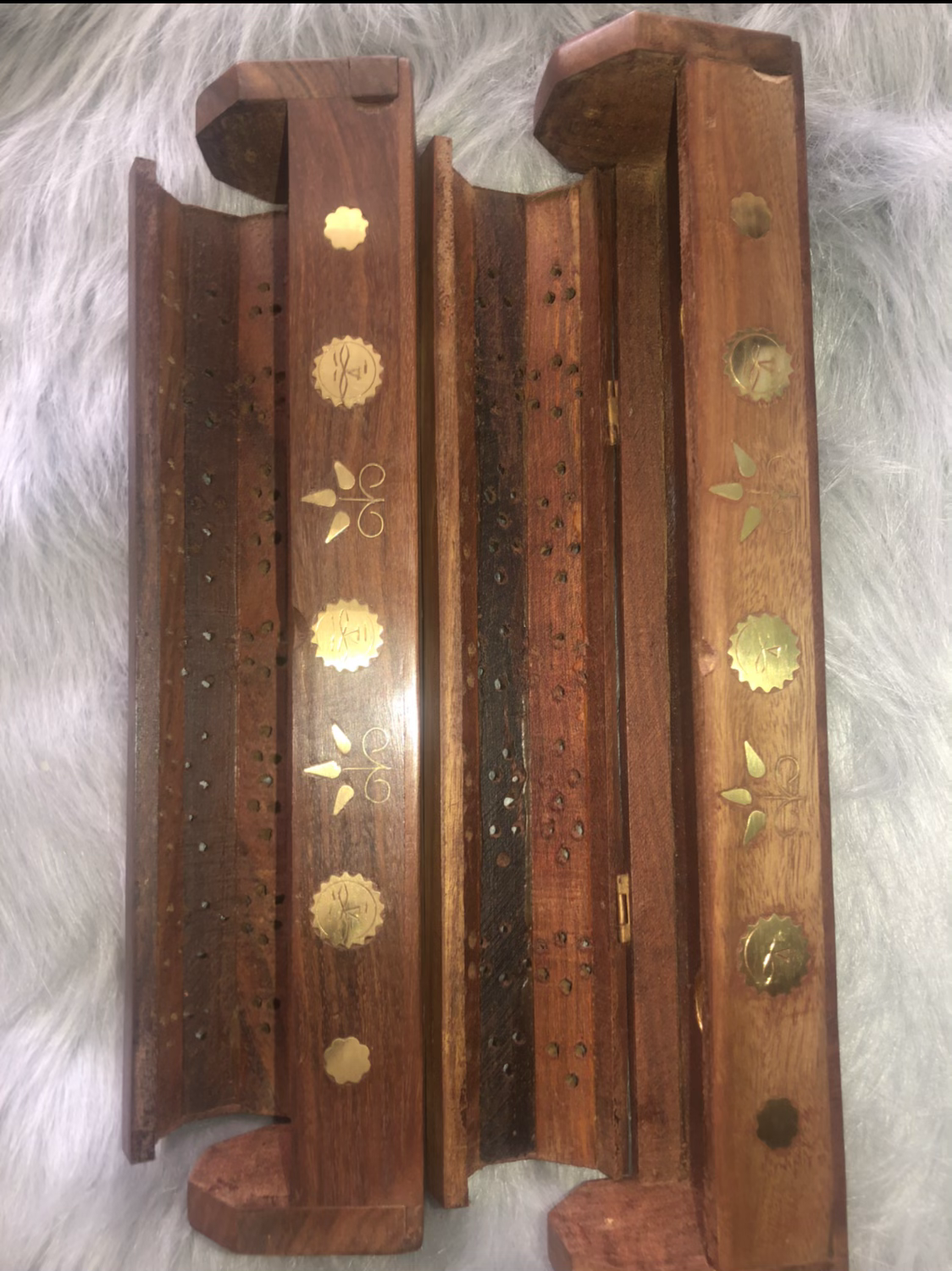 Sun ☀️ God floral wooden incense box