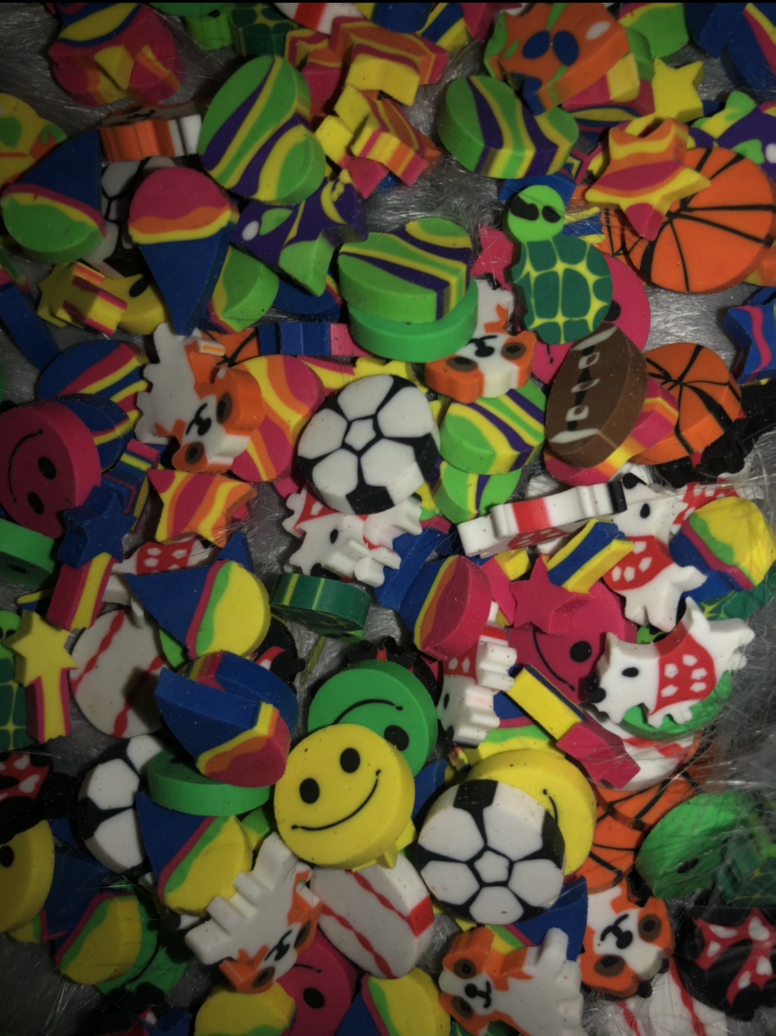 Mini Assorted￼ Erasers