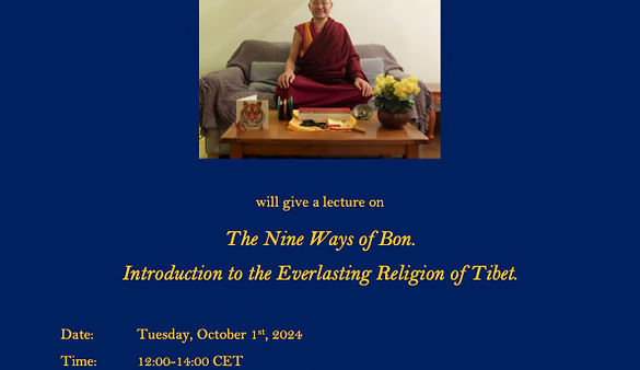The Nine Ways of Bon. Introduction to the Everlasting Religion of Tibet di Drubdra Khenpo Tsultrim Tenzin