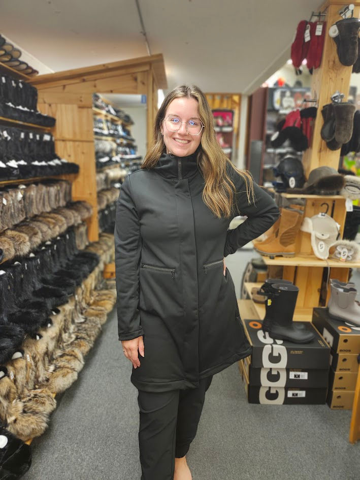 Flor Softshell Jacket- Noir