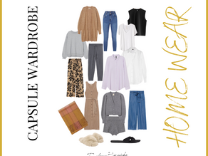Home wear capsule wardrobe