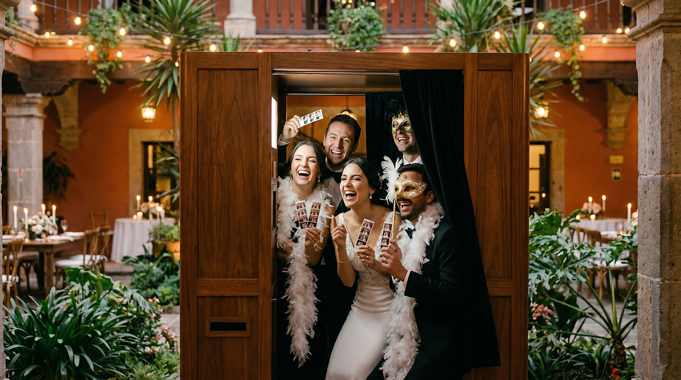 Photobooth para bodas en Bogotá: 8 razones para incluirlo