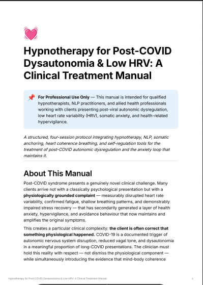 Post-COVID Dysautonomia & Low HRV