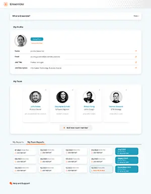Ensemble-User Portal Home Screen.webp