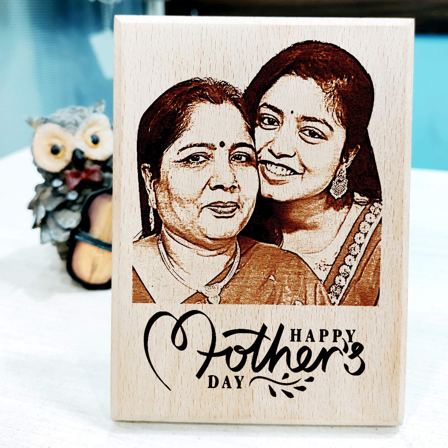 Wood Engraved -Express your emotions on Wood