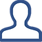 Menschenkopfsymbol
