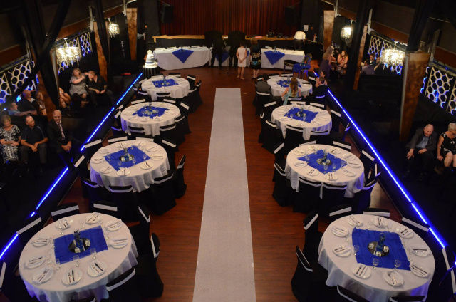 Thumbnail: Banquet Chair Covers with Sash (black)