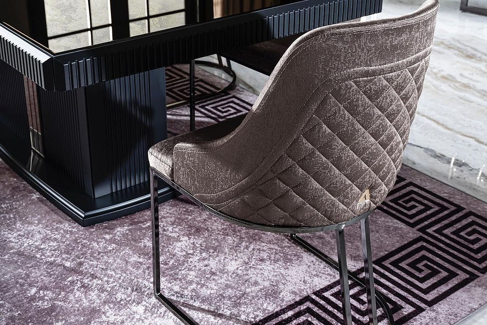 Thumbnail: PARIS CONTEMPORARY SOFA AND DINING SET