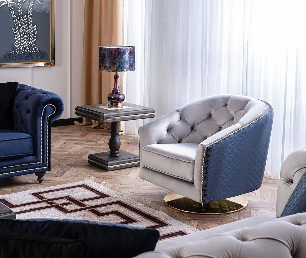 Thumbnail: MADRID Contemporary SOFA AND DINING SET 