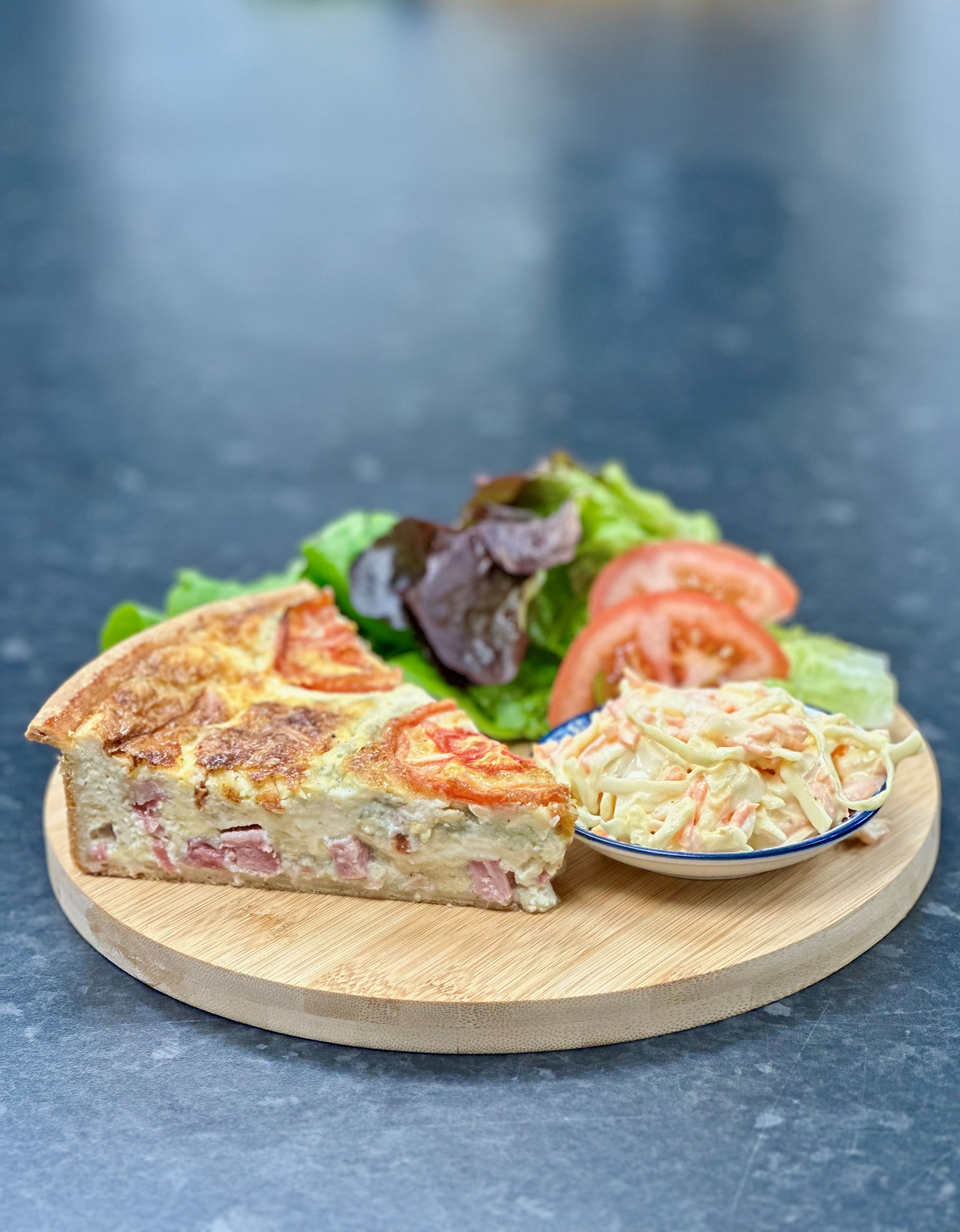 Whole 12 inch Meat or Fish Quiche