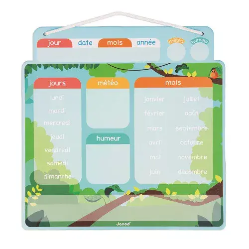 Miniature : Calendrier/Agenda Magnétique - Français-JANOD