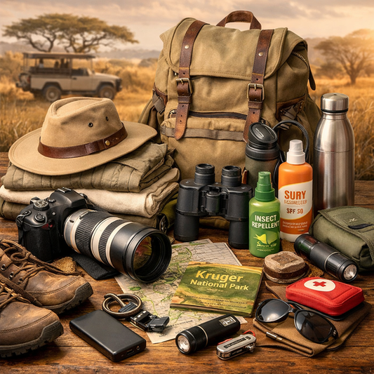 Que mettre dans sa valiser pour faire un Safarie en Afrique
